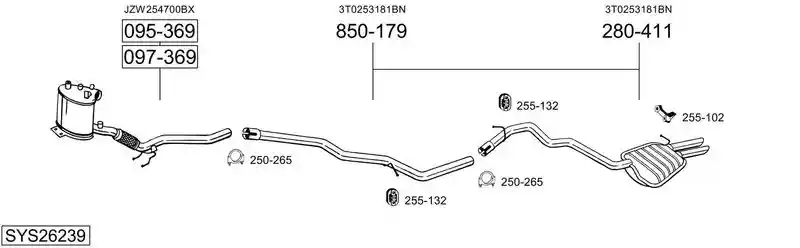 BOSAL SYS26239