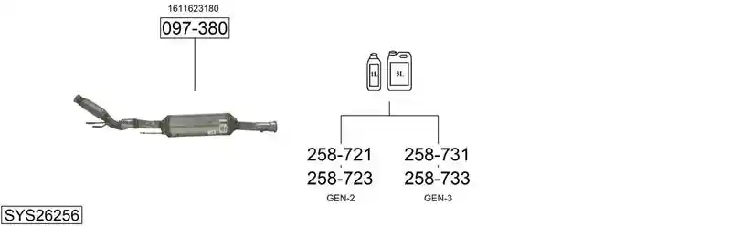 BOSAL SYS26256