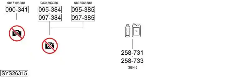 BOSAL SYS26315