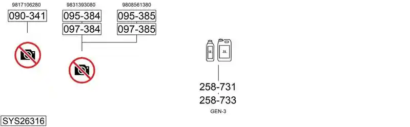 BOSAL SYS26316