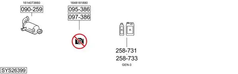 BOSAL SYS26399