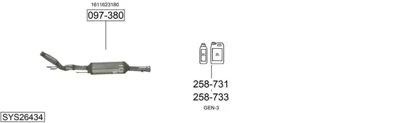 BOSAL SYS26434