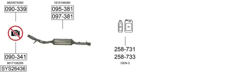 BOSAL SYS26436