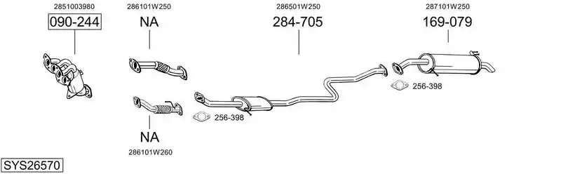 BOSAL SYS26570
