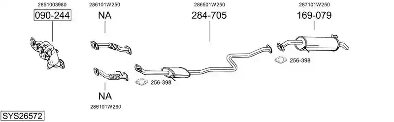 BOSAL SYS26572