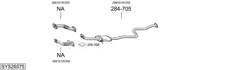BOSAL SYS26575