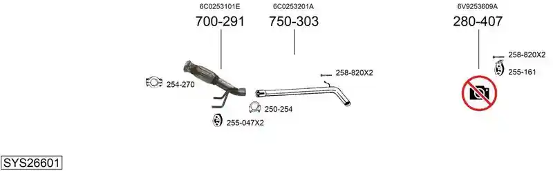 BOSAL SYS26601