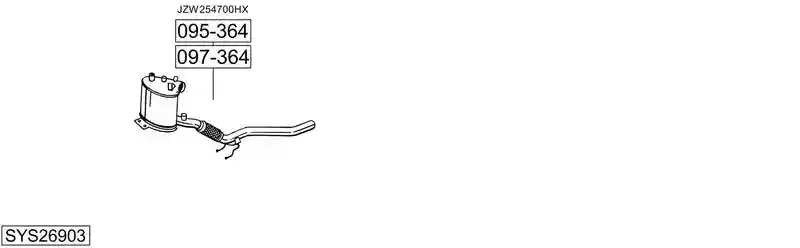 BOSAL SYS26903