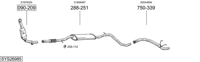 BOSAL SYS26985