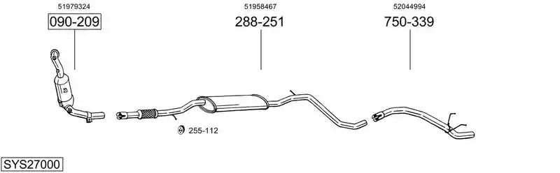 BOSAL SYS27000