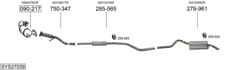 BOSAL SYS27039