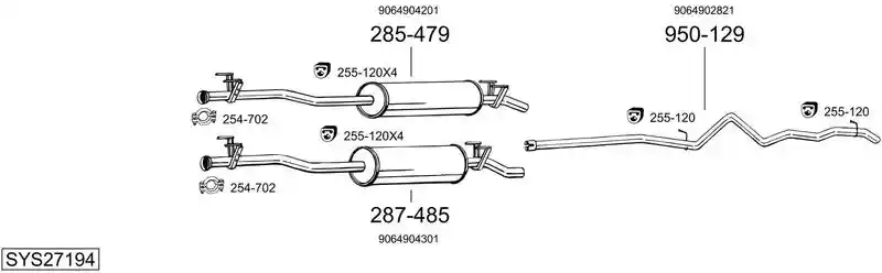 BOSAL SYS27194