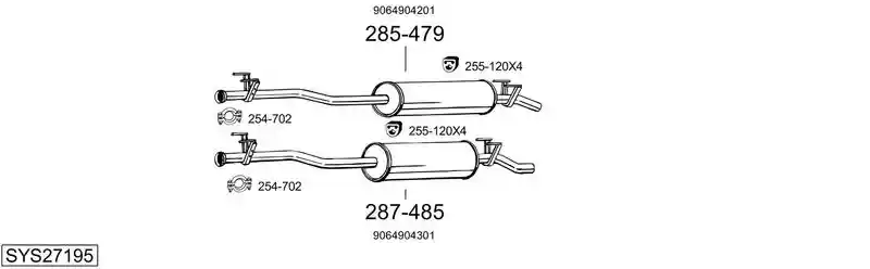 BOSAL SYS27195