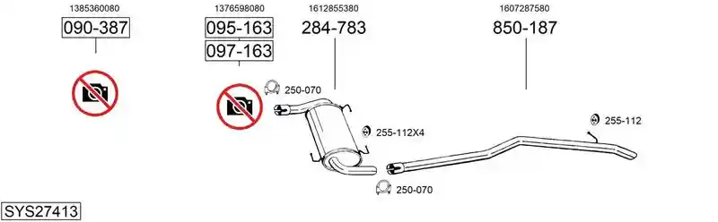 BOSAL SYS27413