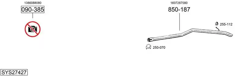 BOSAL SYS27427