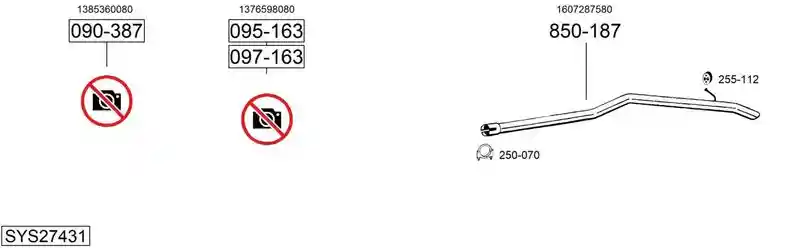 BOSAL SYS27431