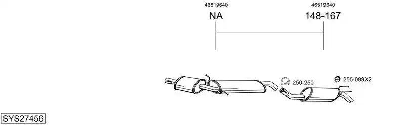 BOSAL SYS27456