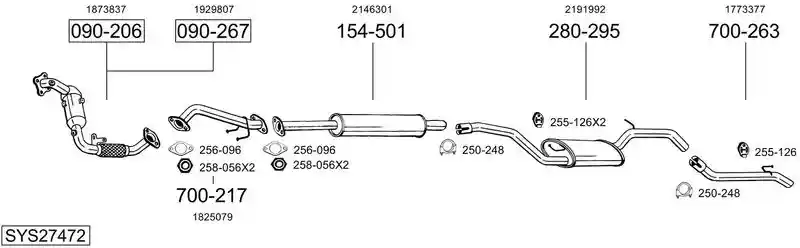 BOSAL SYS27472
