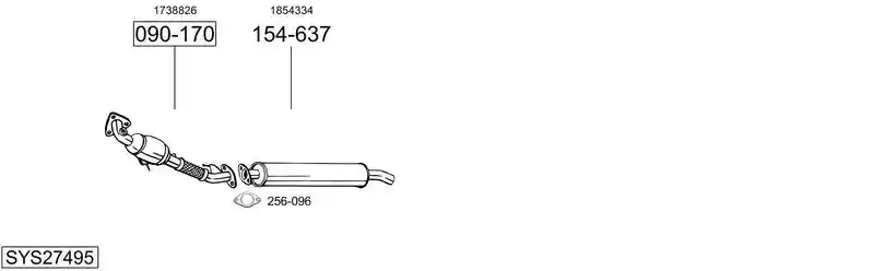 BOSAL SYS27495