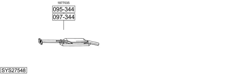 BOSAL SYS27548