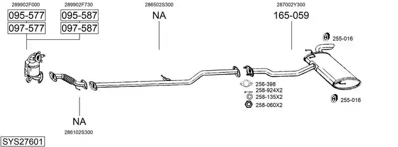 BOSAL SYS27601