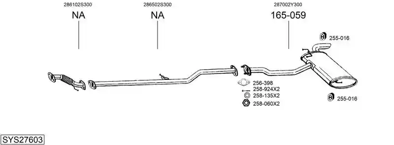 BOSAL SYS27603