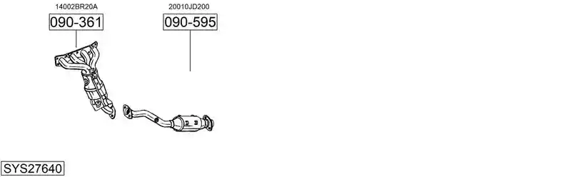 BOSAL SYS27640