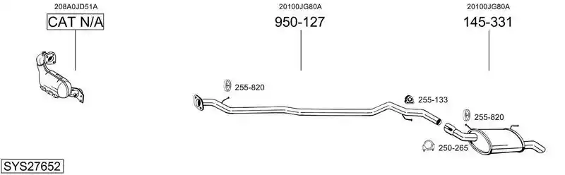 BOSAL SYS27652