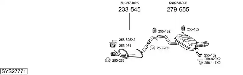 BOSAL SYS27771