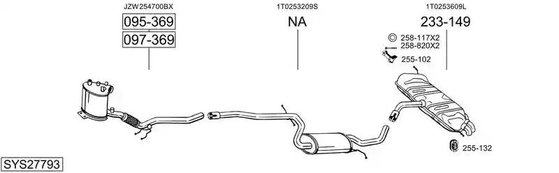 BOSAL SYS27793