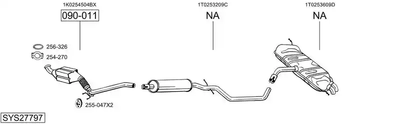 BOSAL SYS27797