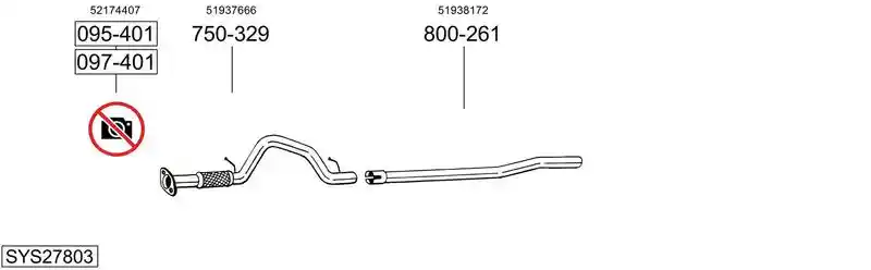 BOSAL SYS27803
