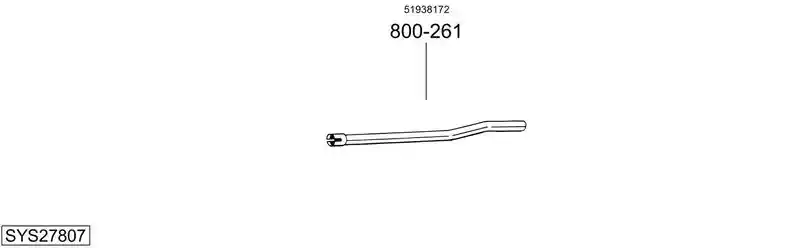 BOSAL SYS27807