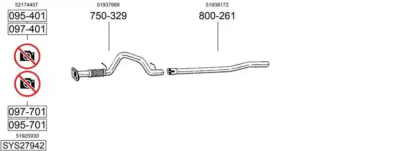 BOSAL SYS27942