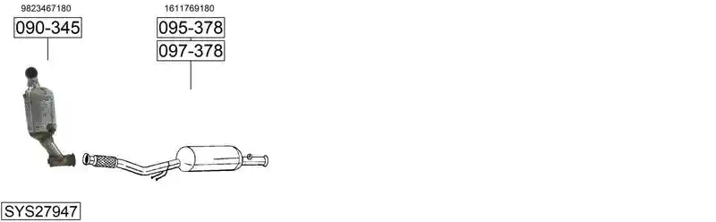 BOSAL SYS27947