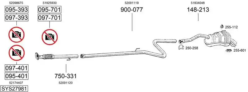 BOSAL SYS27981