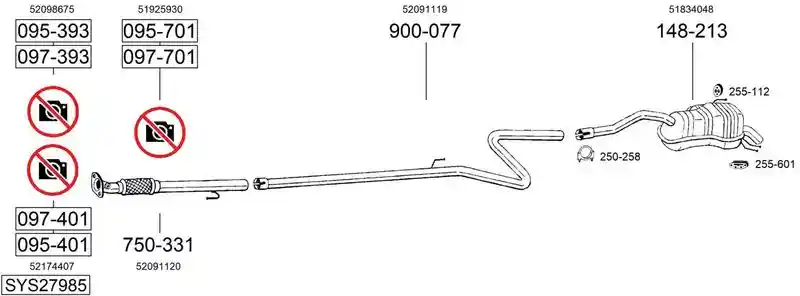 BOSAL SYS27985