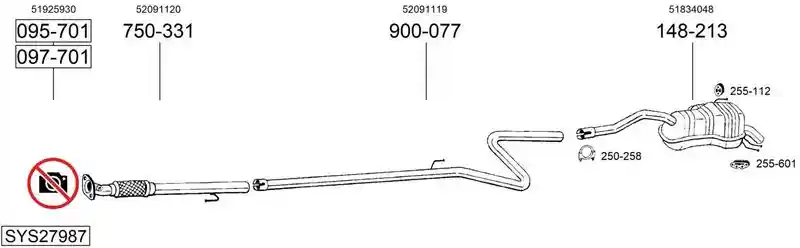BOSAL SYS27987