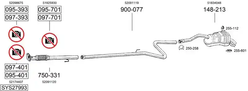 BOSAL SYS27993