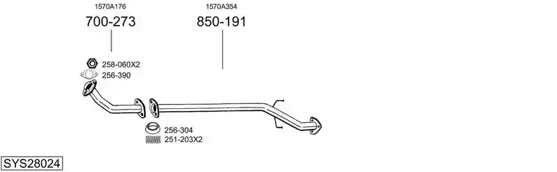 BOSAL SYS28024