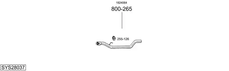 BOSAL SYS28037