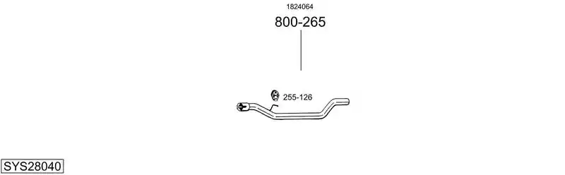 BOSAL SYS28040