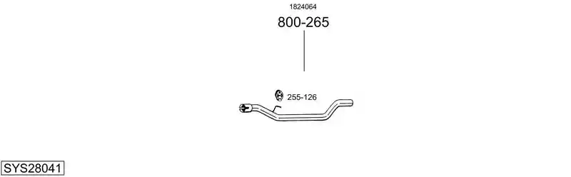 BOSAL SYS28041