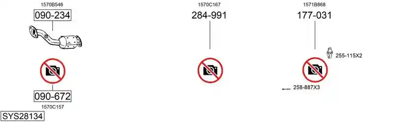 BOSAL SYS28134