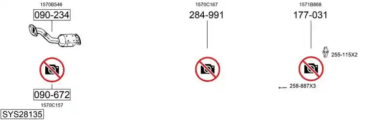 BOSAL SYS28135