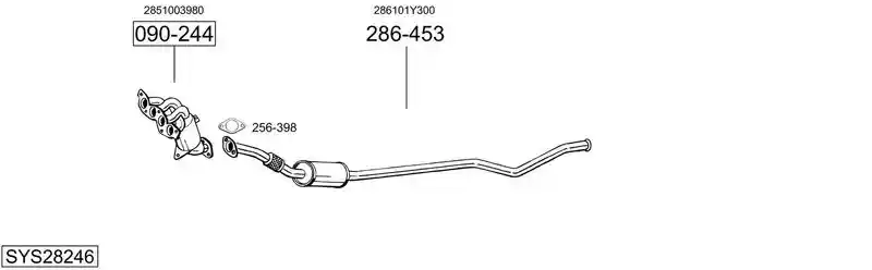 BOSAL SYS28246