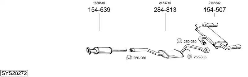 BOSAL SYS28272