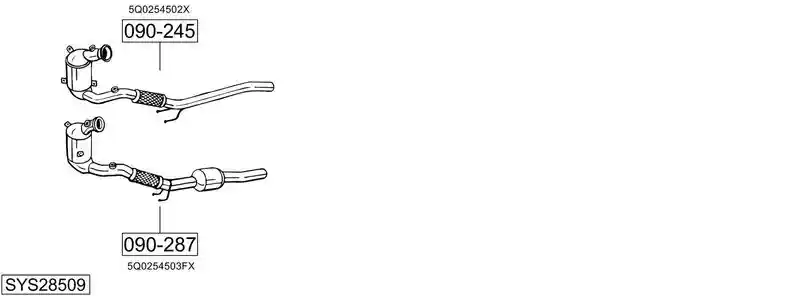 BOSAL SYS28509