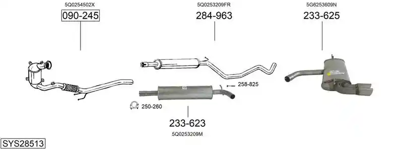 BOSAL SYS28513