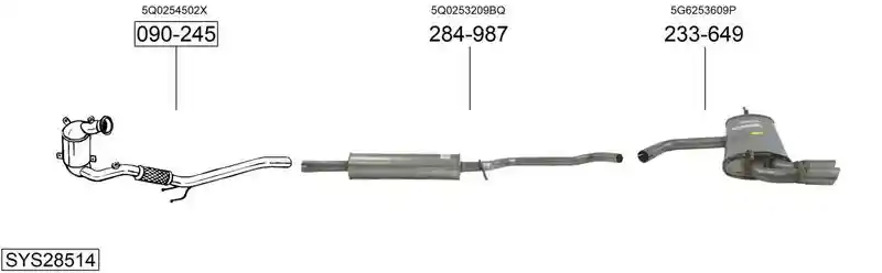 BOSAL SYS28514